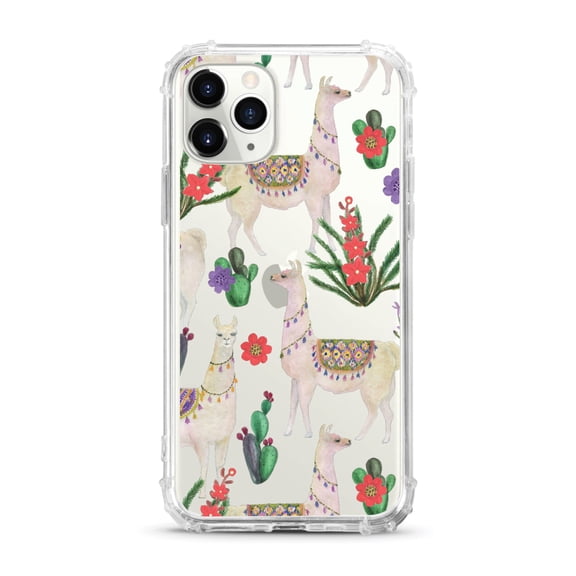 OTM Essentials iPhone 11 Pro Phone Case, Llama Dance Green