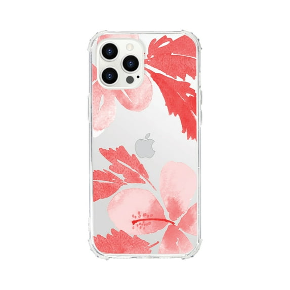 OTM Essentials iPhone 12 Pro Max Phone Case, Hibiscus Coral