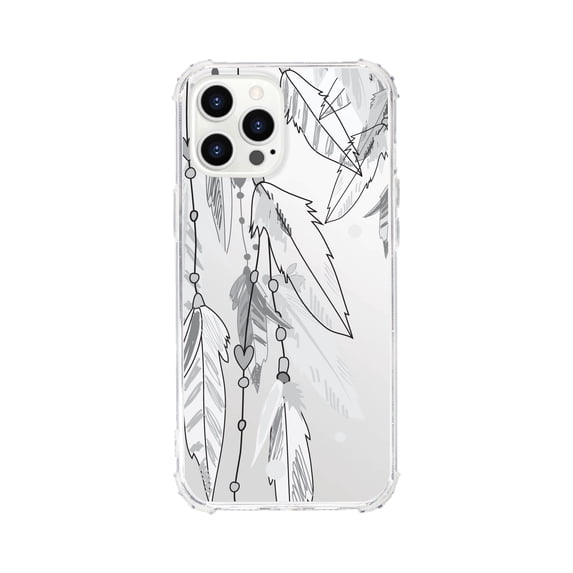 OTM Essentials iPhone 12 Pro Phone Case, Dream Catcher Grey