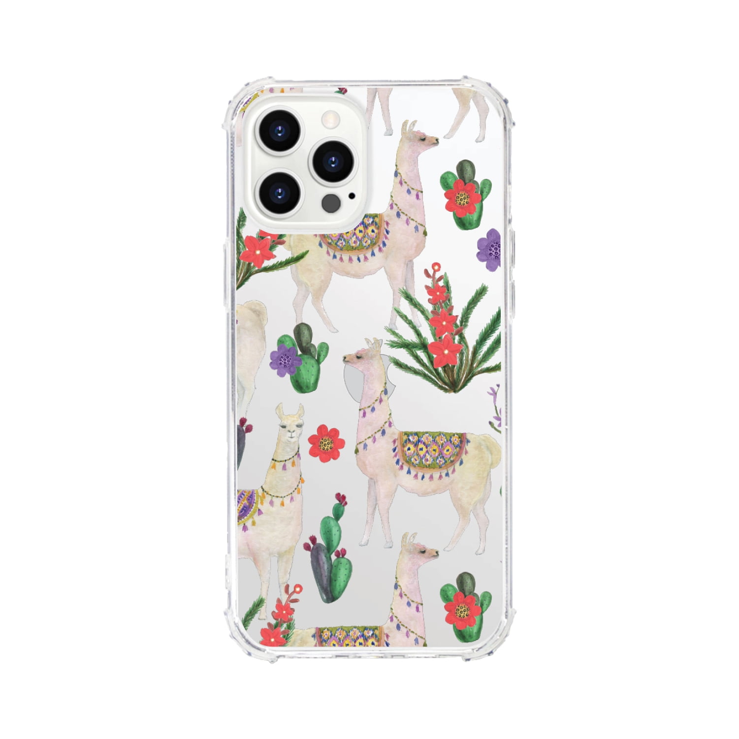 OTM Essentials iPhone 12 Pro Phone Case, Llama Dance Green