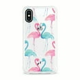 thumbnail image 1 of OTM Essentials iPhone X Clear Rugged Edge Phone Case, Flamingo Duo, 1 of 2