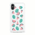 thumbnail image 1 of OTM Essentials iPhone X Clear Rugged Edge Phone Case, Watermelon, 1 of 2