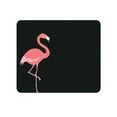 thumbnail image 1 of OTM Prints Black Mouse Pad, Flamingo, 1 of 3