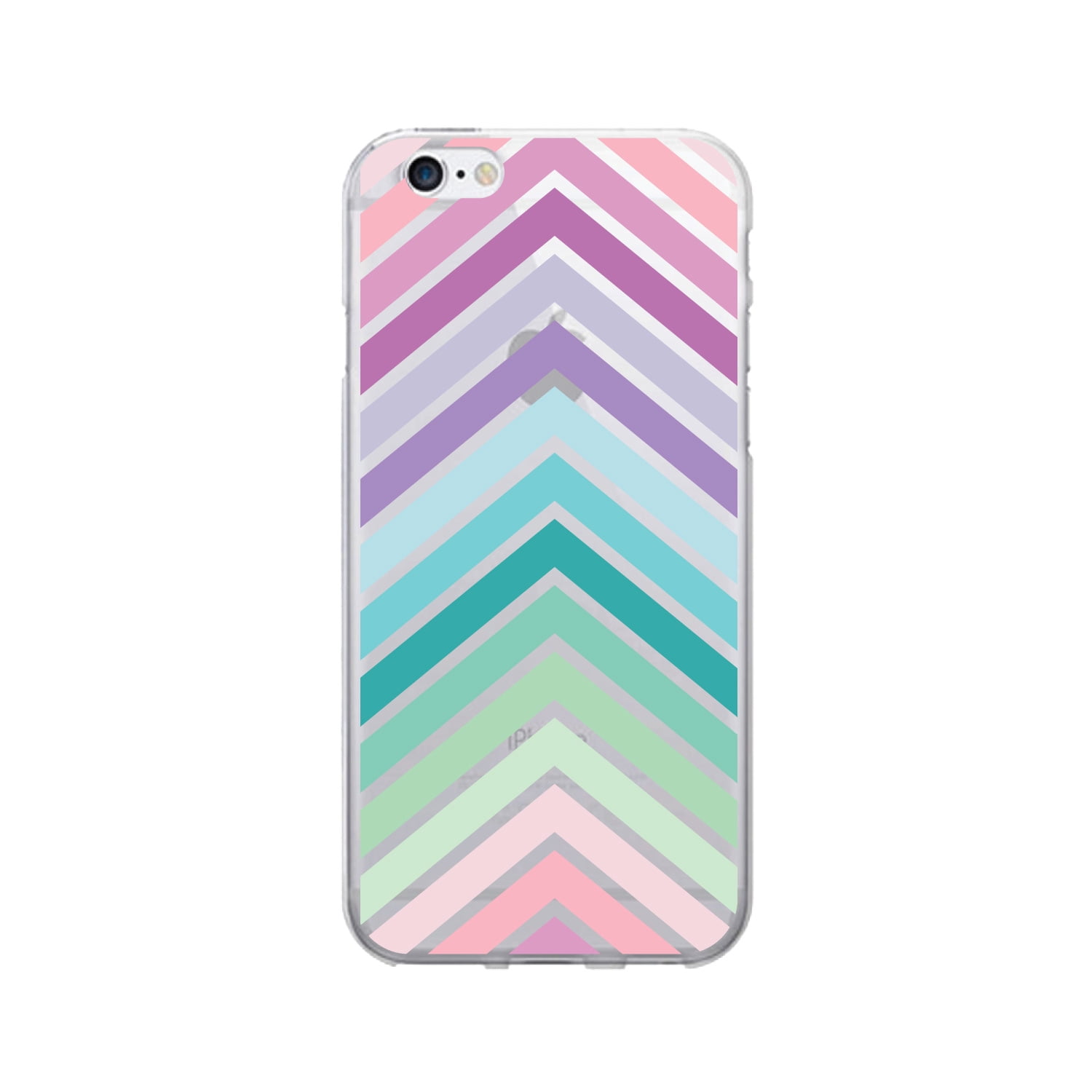 OTM Prints Clear Phone Case, Arrows Pastel - iPhone 6 Plus/7 Plus