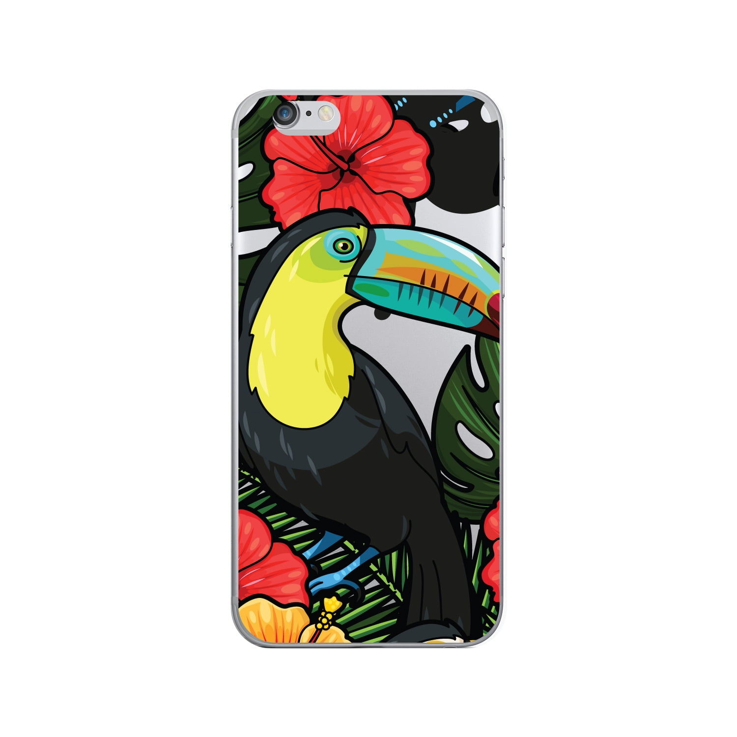 OTM Prints Clear Phone Case, Bird of Paradise - iPhone 6 Plus/7 Plus