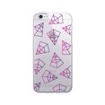 thumbnail image 1 of OTM Prints Clear Phone Case, Pyramids Pink & Purple - iPhone 6/6s/7/7s, 1 of 2