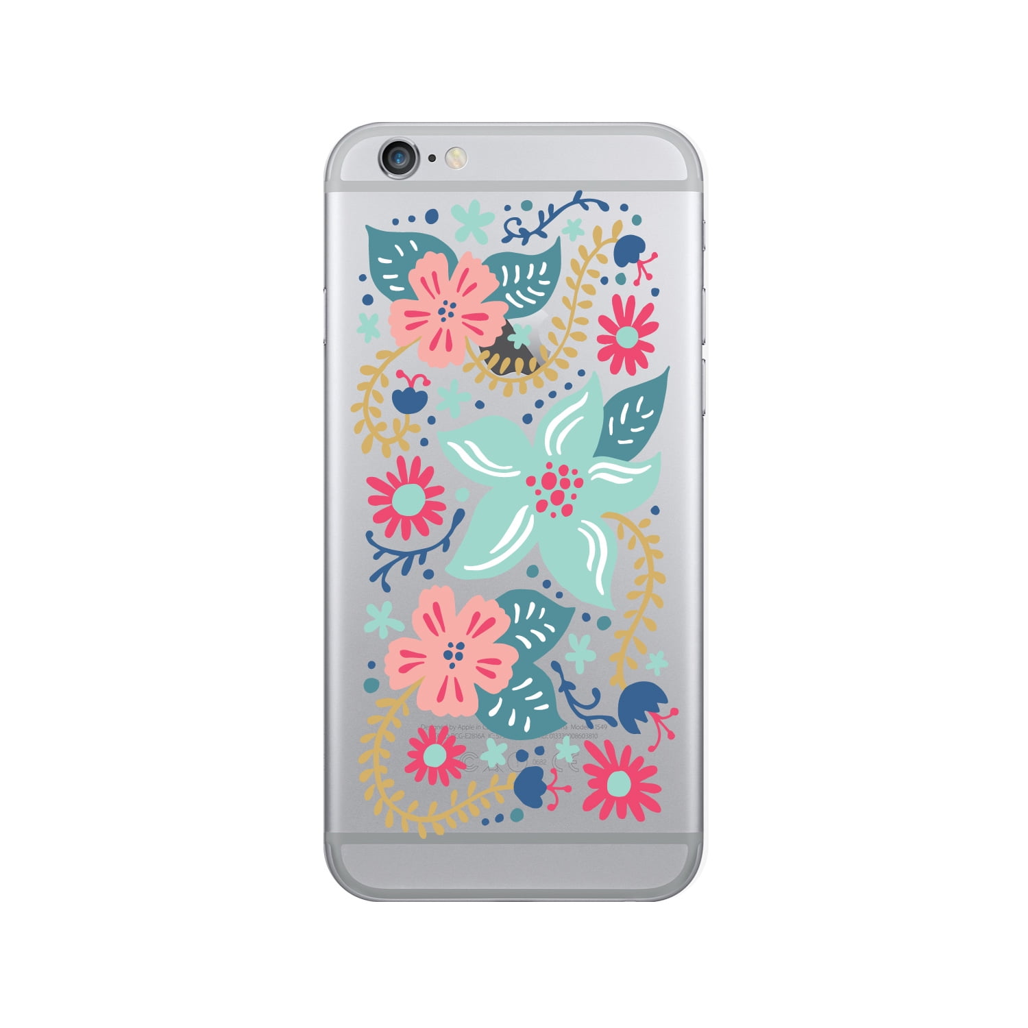 OTM Prints Clear Phone Case, Springtime Pastels - iPhone 6 Plus/7 Plus