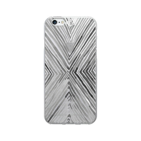 OTM Prints Clear Phone Case, X Smoke - iPhone 6 Plus/7 Plus