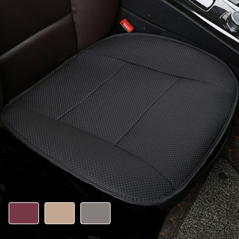 OTOEZ 3D PU Leather Car Front Seat Cover Cushion Protector Half Surround  Universal