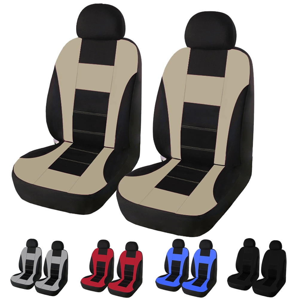 OTOEZ Car Seat Cover Universal Front Bucket Seat Covers Protector For