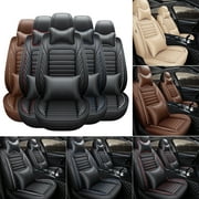 OTOEZ Car Seat Covers 5-Seats Full Set Waterproof Leather Universal for Sedan SUV Truck