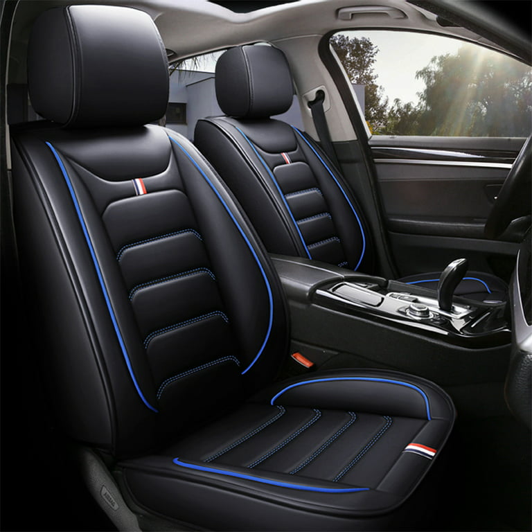 Deluxe Faux Leather Seat Covers for Cars  Leather car seat covers, Car  seats, Custom car interior