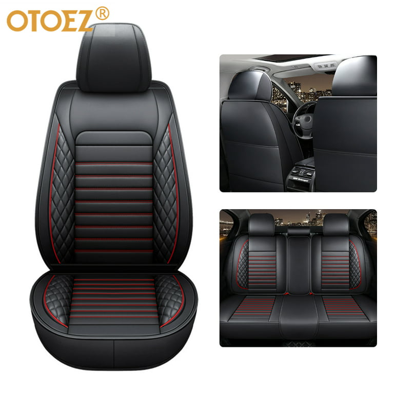 Car Front Back Seat Covers Full Set Universal Cushion Protectors for 5-Seats  SUV