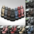 thumbnail image 1 of OTOEZ Nappa Leather Car Seat Cover Universal & Luxurious 5-Seat Full Set Waterproof Front & Rear Cushion Protector Fit Most Honda Toyota Chevy Ford Nissan SUV, 1 of 12