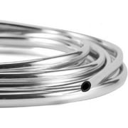 OTOLIMAN 50 feet x 7mm Original Chrome Car Door Edge Guard Molding Trim Protector U Shape