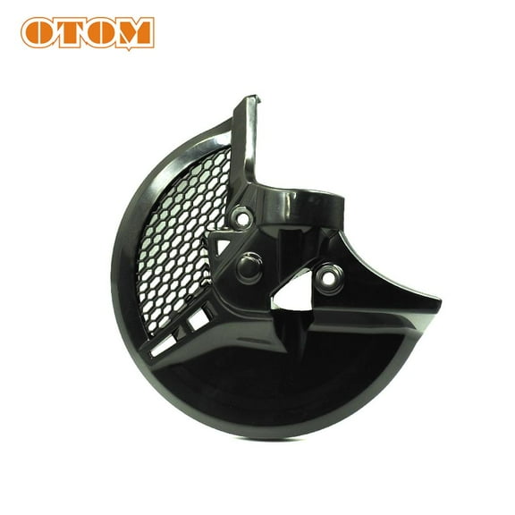 OTOM Motocross Front Brake Disc Cover Rotor Guards Rear Calipers Plastic Protection For Honda CRF250R CRF250RX CRF450R/RX Bike