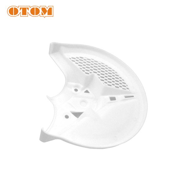 OTOM Motocross Front Brake Disc Cover Rotor Guards Rear Calipers Plastic Protection For Honda CRF250R CRF250RX CRF450R/RX Bike