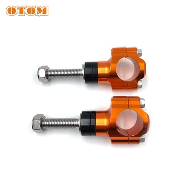 CNC Fat Bar Handlebar Mounting Kit – 28mm Clamps, Fits Kawasaki KXF / Honda CRF, BARRIS14