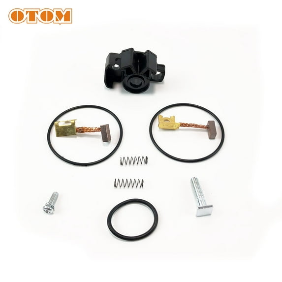 OTOM Motorcycle Starter Motor Carbon Brush Repair Kit 79240001000 For KTM EXC-F HUSQVARNA FE E-STARTER CPL. 0,5KWQ Engine Parts