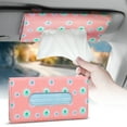 thumbnail image 1 of OTOSTAR Mask Holder for Car, Polyester Car Visor Tissue Box Holder, Auto Napkin Box Holder Backseat Paper Towel Box (Daisy), 1 of 7