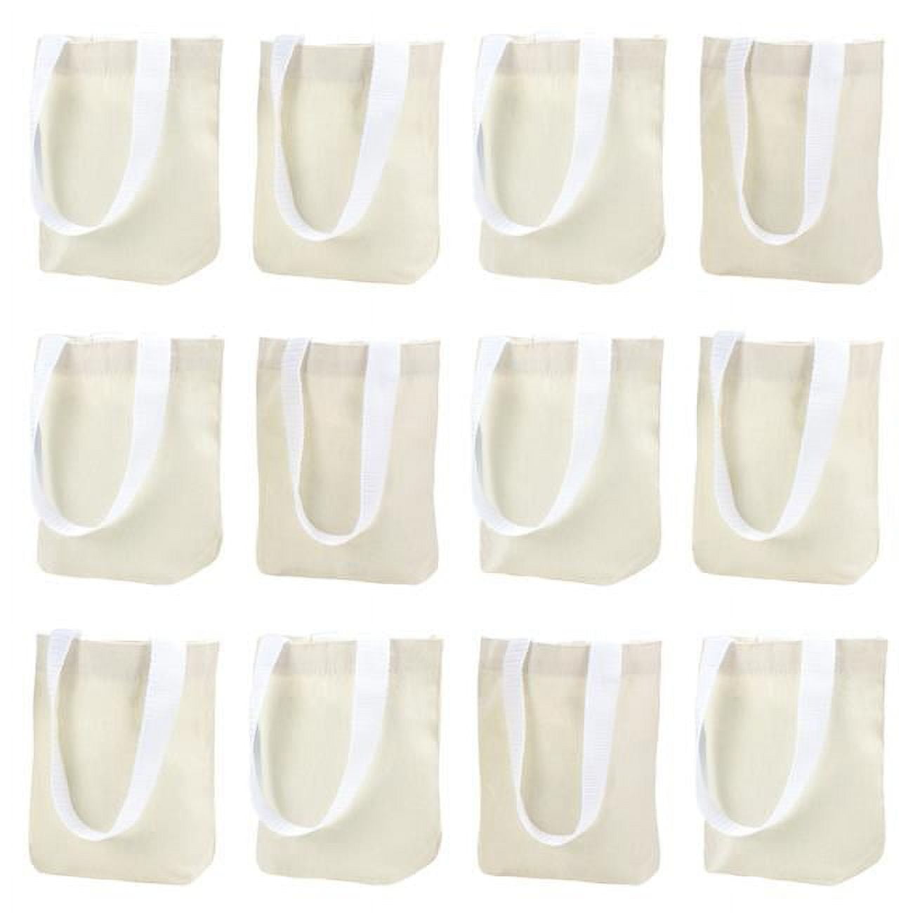 OTOT00112 8 in. Canvas Tote Bags