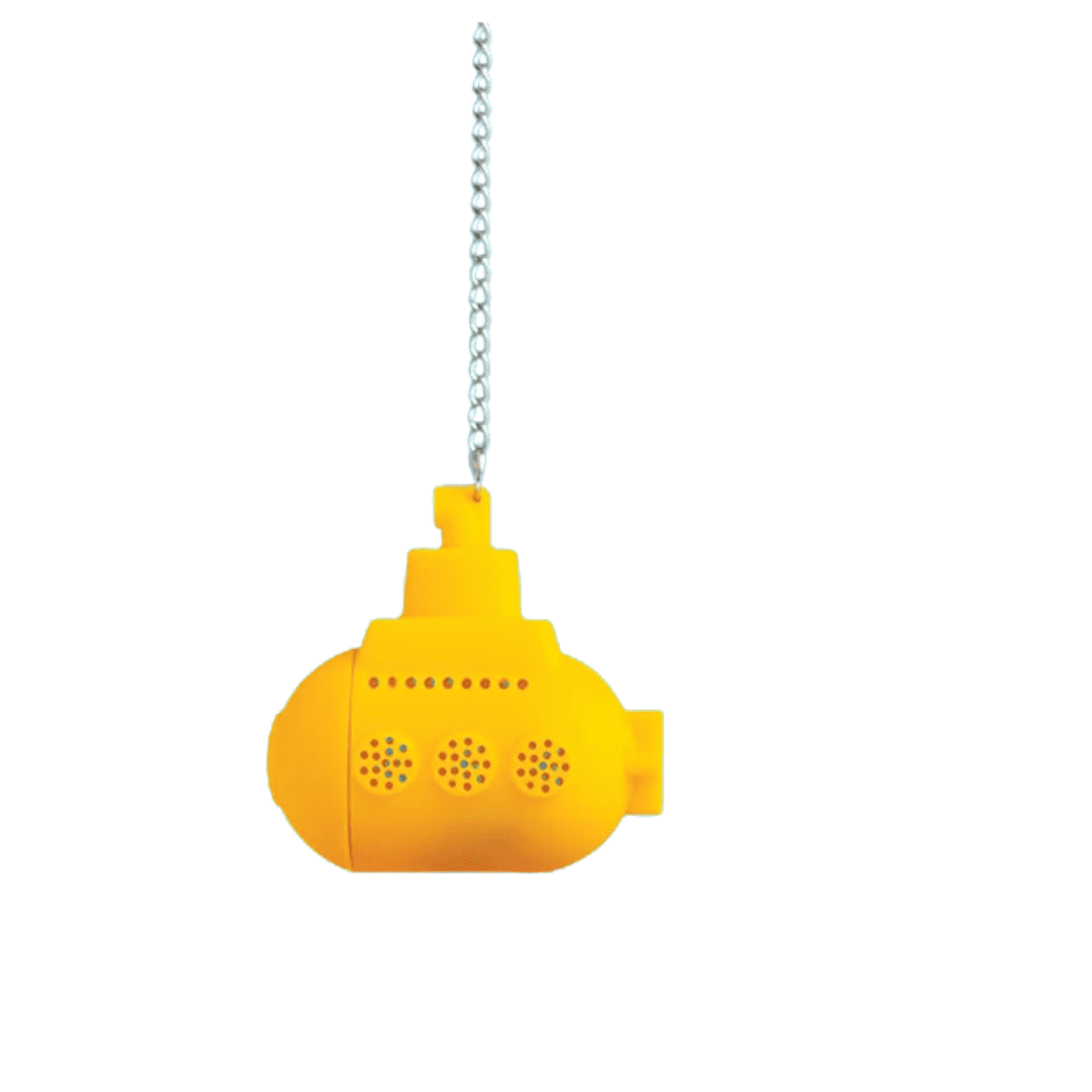 Yellow Submarine Silicone and Stainless Steel Tea Infuser