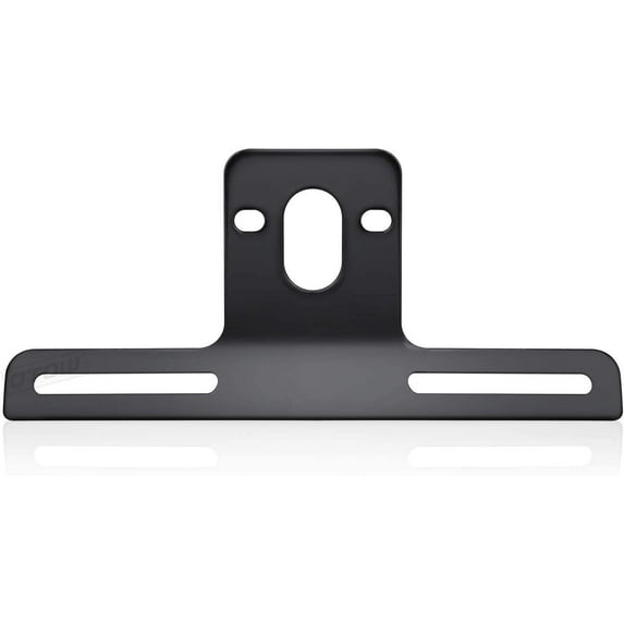 OTOW Steel License Plate Holder Bracket and Light Mount for Trailers, Trucks, Cars, Certain Motorcycles