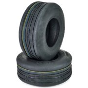 OTR 13x5.00-6 Ribbed Tires 4 Ply Lawn Mower Garden Tractor