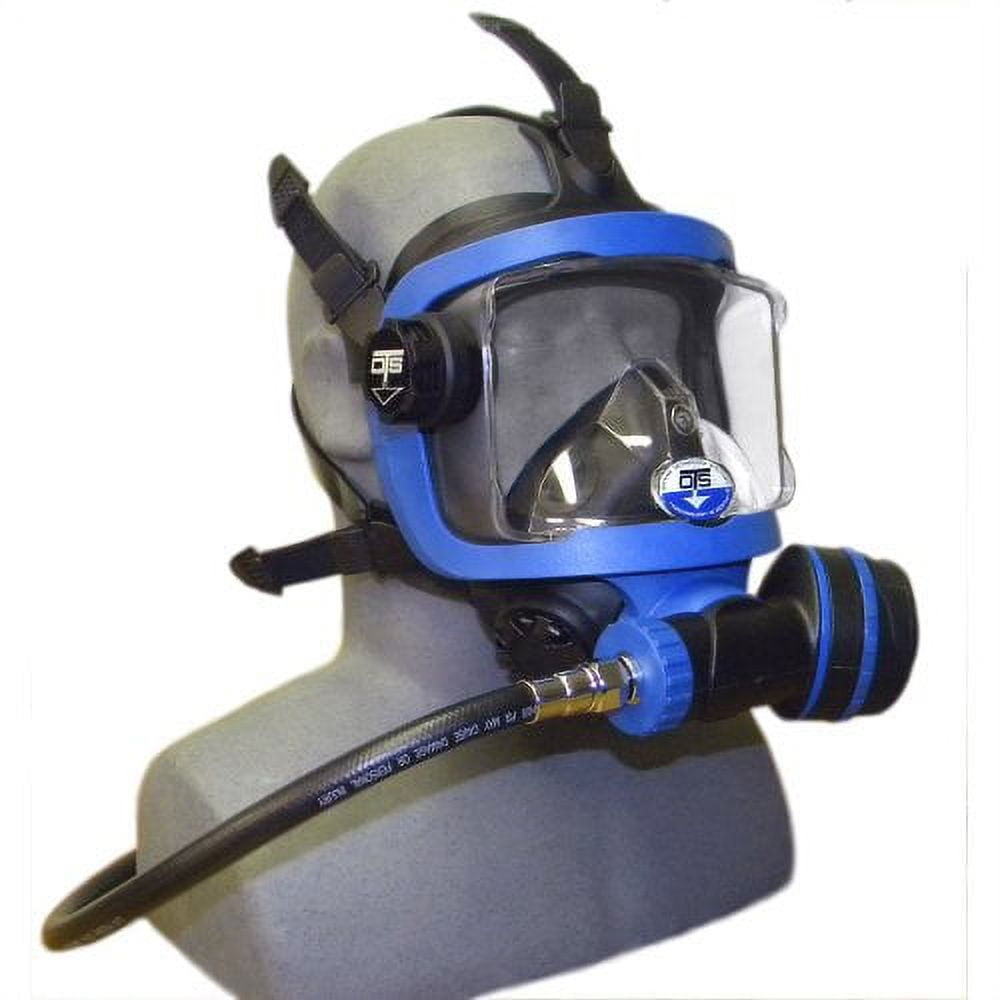 OTS Guardian Full Face Mask For Commercial or Professional Divers Black
