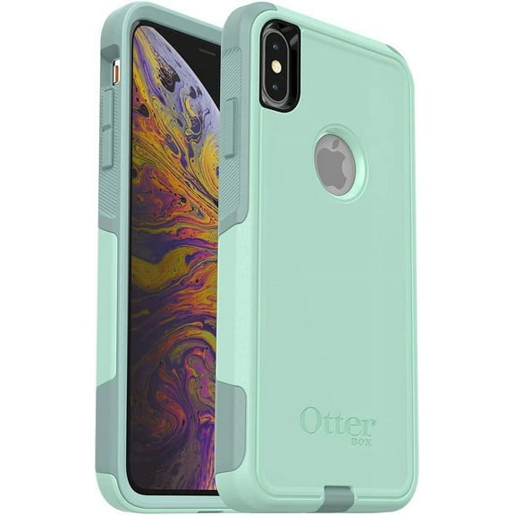 OTTERBOX COMMUTER SERIES Case for iPhone Xs Max - Frustration FRe Packaging - OCEAN WAY AQUA SAIL/AQUIFER