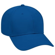 OTTO 6 Panel Low Profile Superior Cotton Twill Cap - Royal