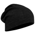 thumbnail image 1 of OTTO CAP 11 3/4" Comfort Slouch Beanie, Black, 1 of 3