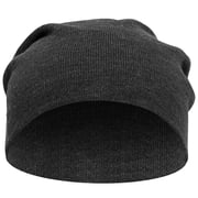 OTTO CAP 11 3/4 Comfort Slouch Beanie, Heather Black