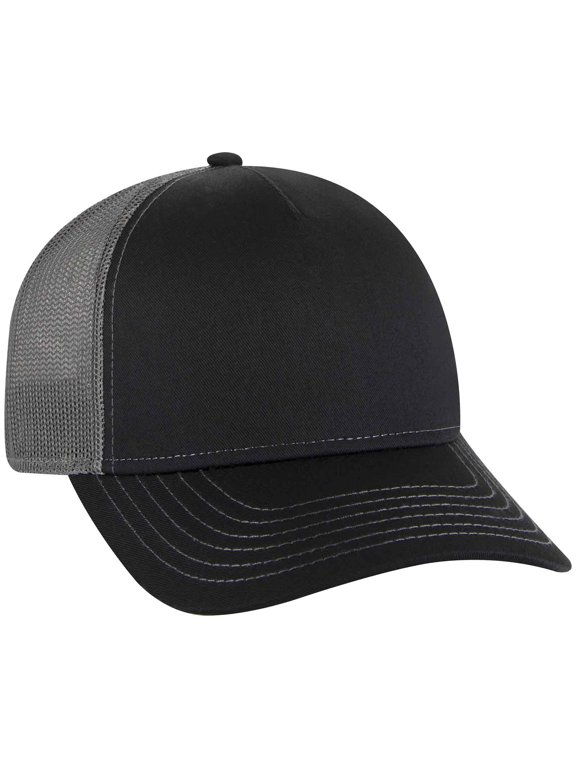 5 Panel Low Profile Mesh Back Trucker Hat
