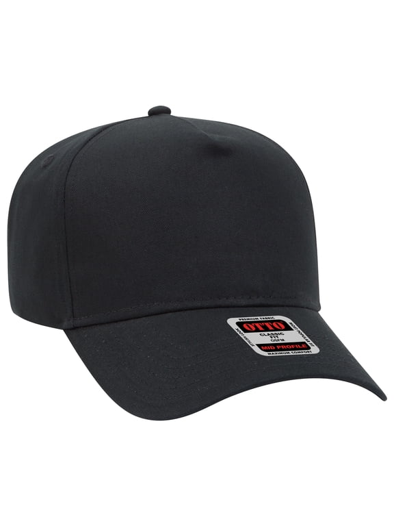 5 Panel Mid Profile Baseball Cap