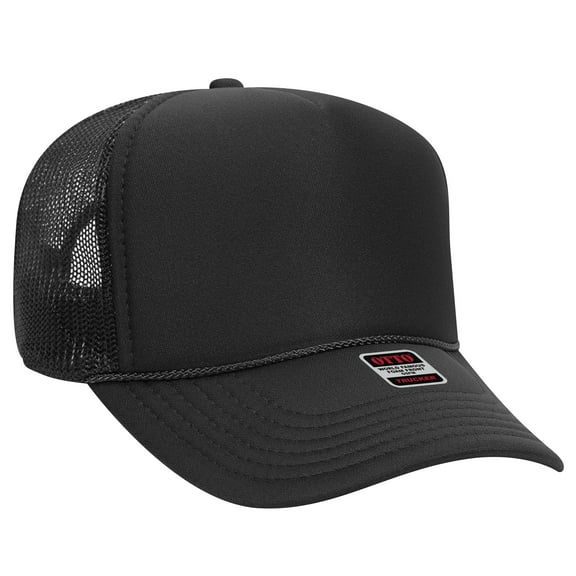OTTO CAP 5 Panel Mid Profile Mesh Back Trucker Hat for Adult