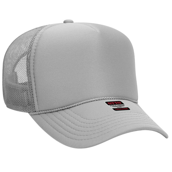 OTTO CAP 5 Panel Mid Profile Mesh Back Trucker Hat