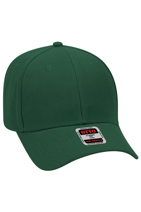 6 Panel Low Profile Baseball Cap