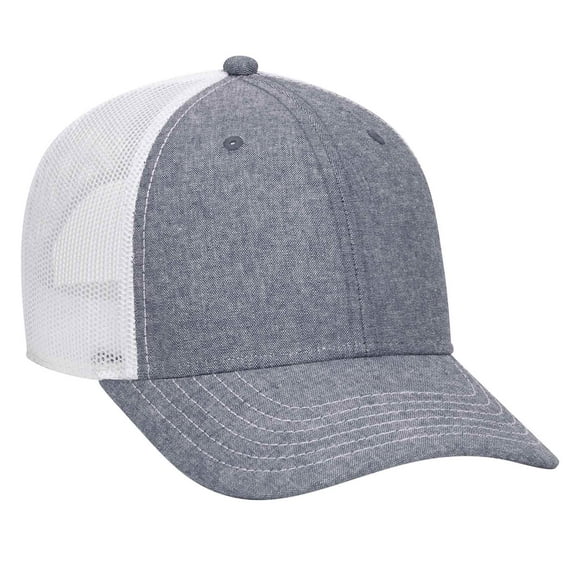 OTTO CAP 6 Panel Low Profile Mesh Back Trucker Hat