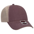 thumbnail image 1 of OTTO CAP 6 Panel Low Profile Soft Polyester Mesh Back Baseball Cap, 1 of 1