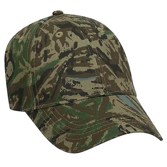 OTTO CAP Camouflage Youth 6 Panel Low Profile Baseball Cap
