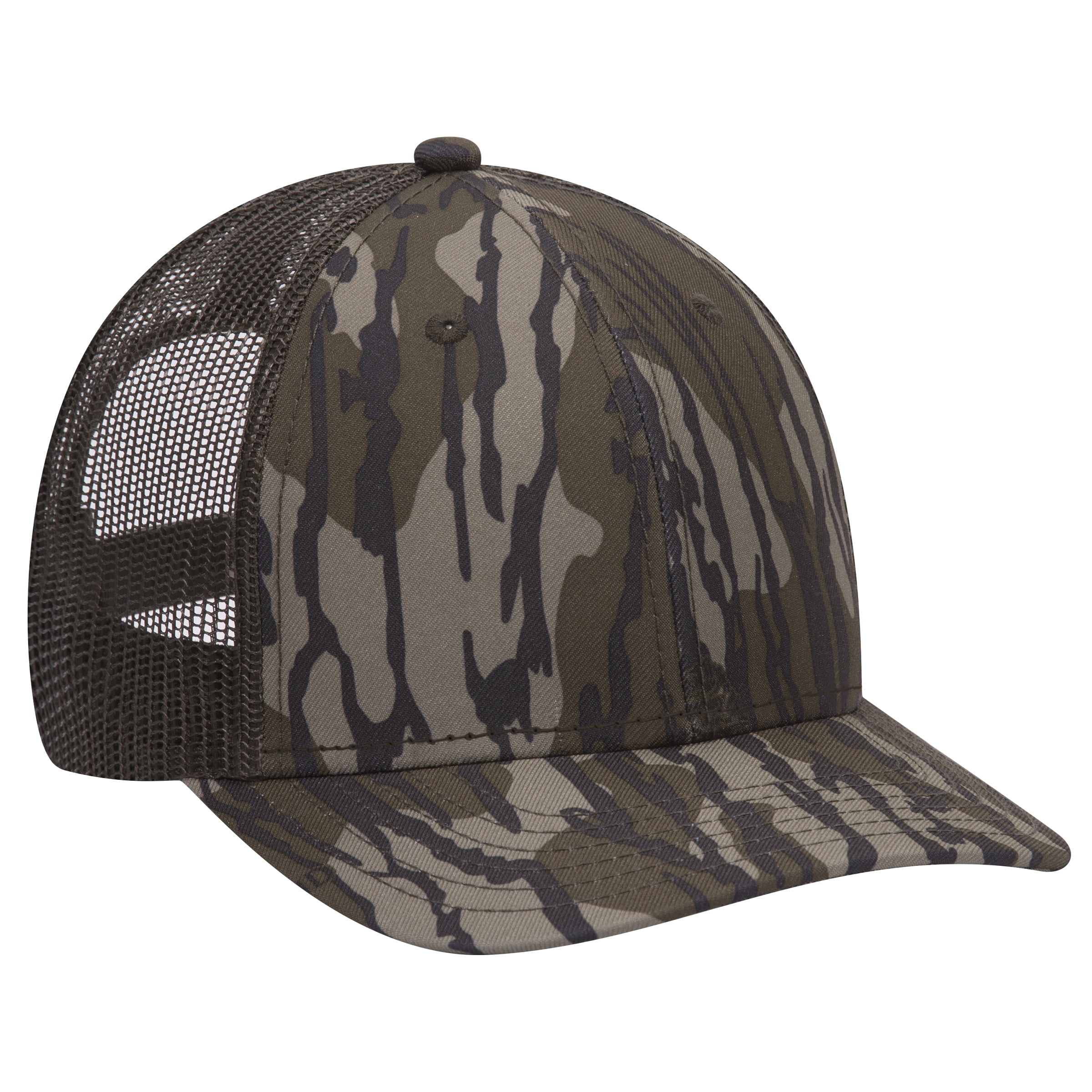 OTTO Stretchable Cotton Twill Baseball Cap - Low Profile 6-Panel Hat With Hook & Loop Closure
