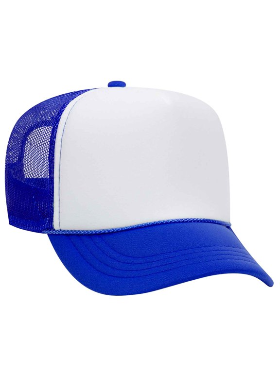 Youth 5 Panel High Crown Mesh Back Trucker Hat