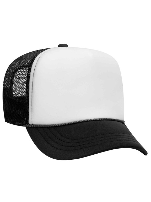 Youth 5 Panel High Crown Mesh Back Trucker Hat