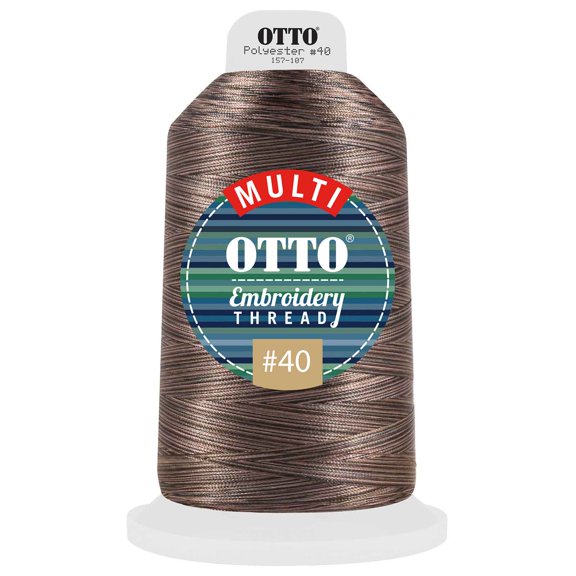OTTO Embroidery Multicolor Thread #40 5,500 yd. King Cone