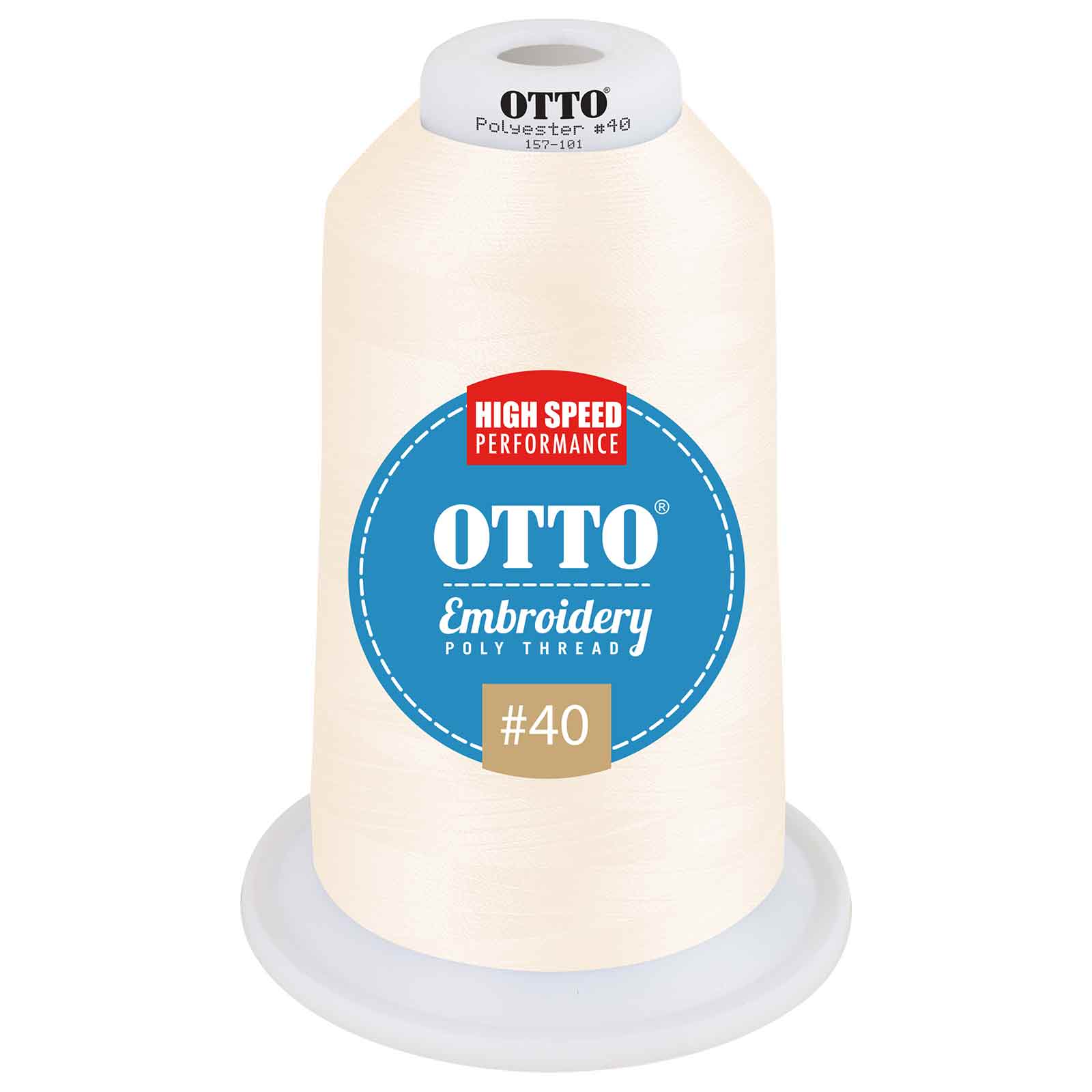 OTTO Embroidery Poly Thread #40 5,500 yd. King Cone - Walmart.com