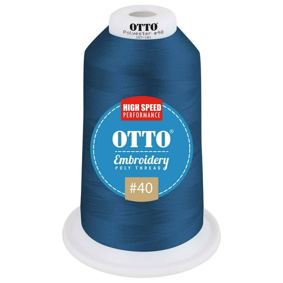 OTTO Embroidery Poly Thread #40 5,500 yd. King Cone