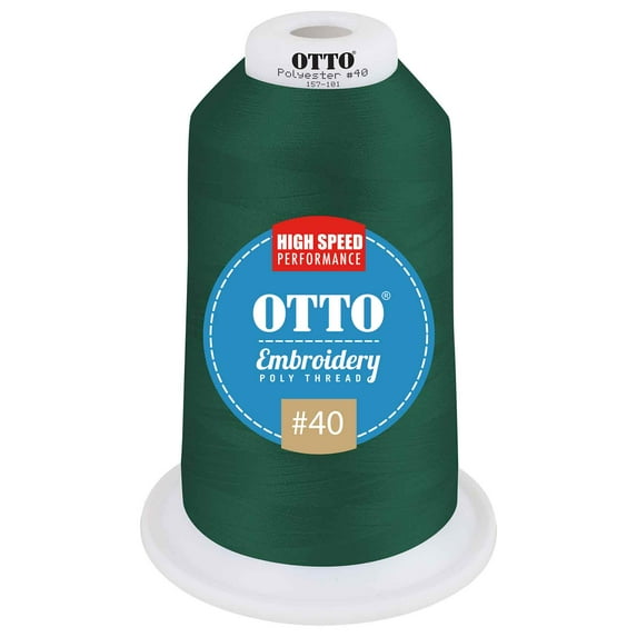 OTTO Embroidery Poly Thread #40 5,500 yd. King Cone