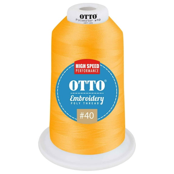 OTTO Embroidery Poly Thread #40 5,500 yd. King Cone