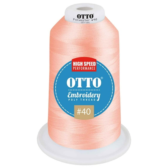 OTTO Embroidery Poly Thread #40 5,500 yd. King Cone